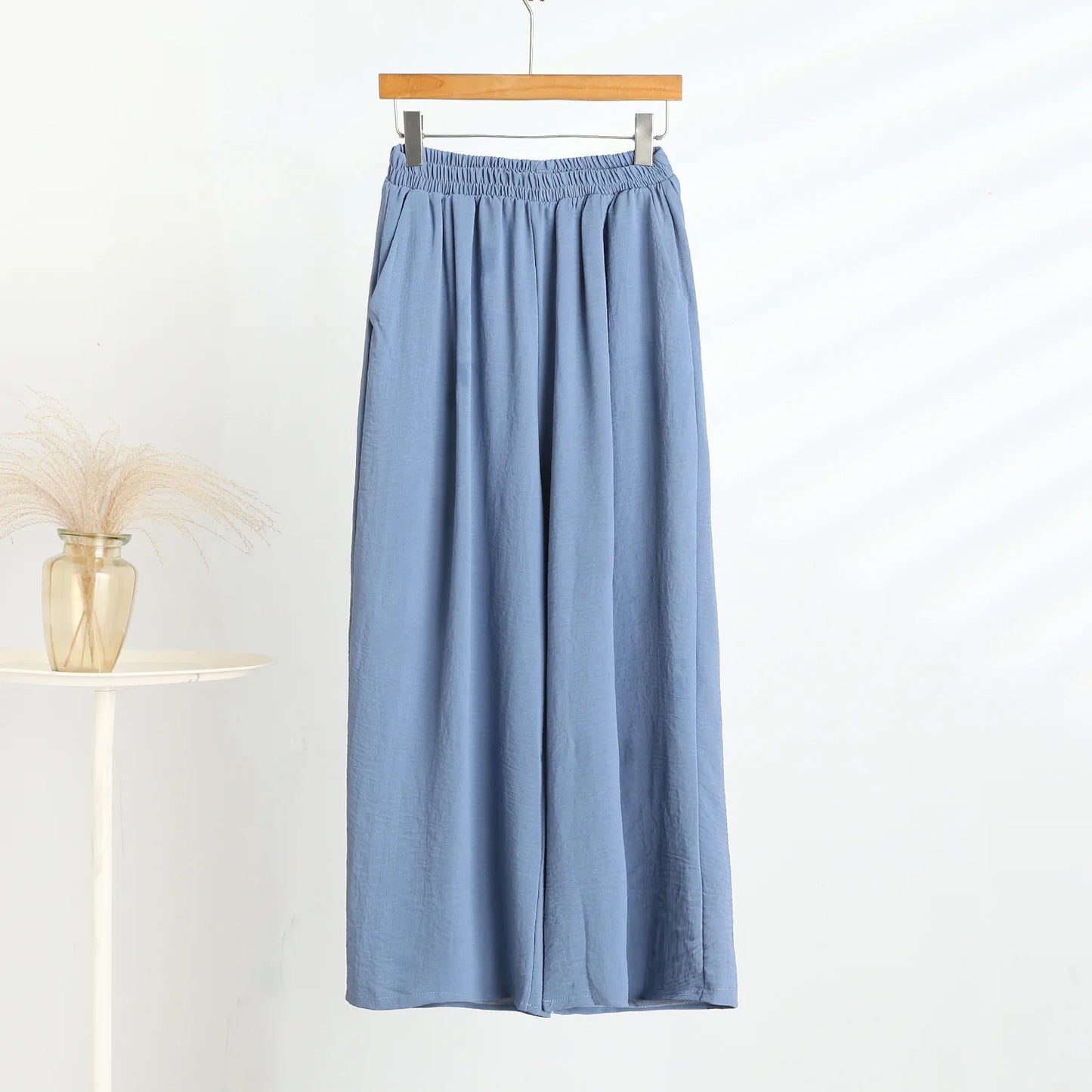 High Waisted Linen Pants