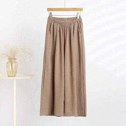 High Waisted Linen Pants