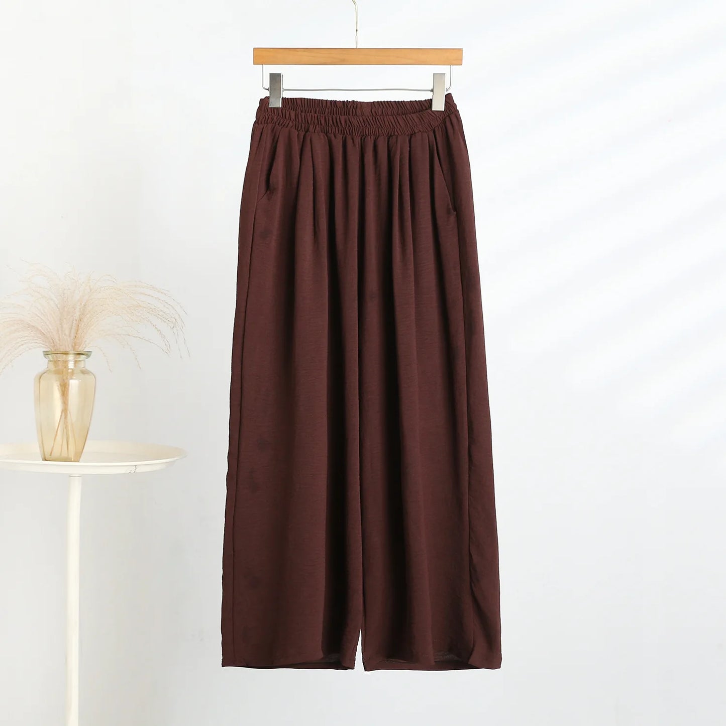 High Waisted Linen Pants