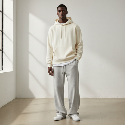 Full-Body Front View with Black Male Model