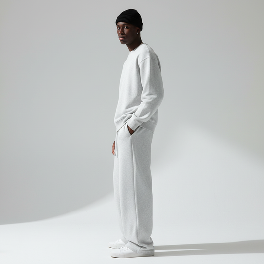 Full-Body Side View with Black Male Model